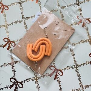 Orange Rainbow Earrings